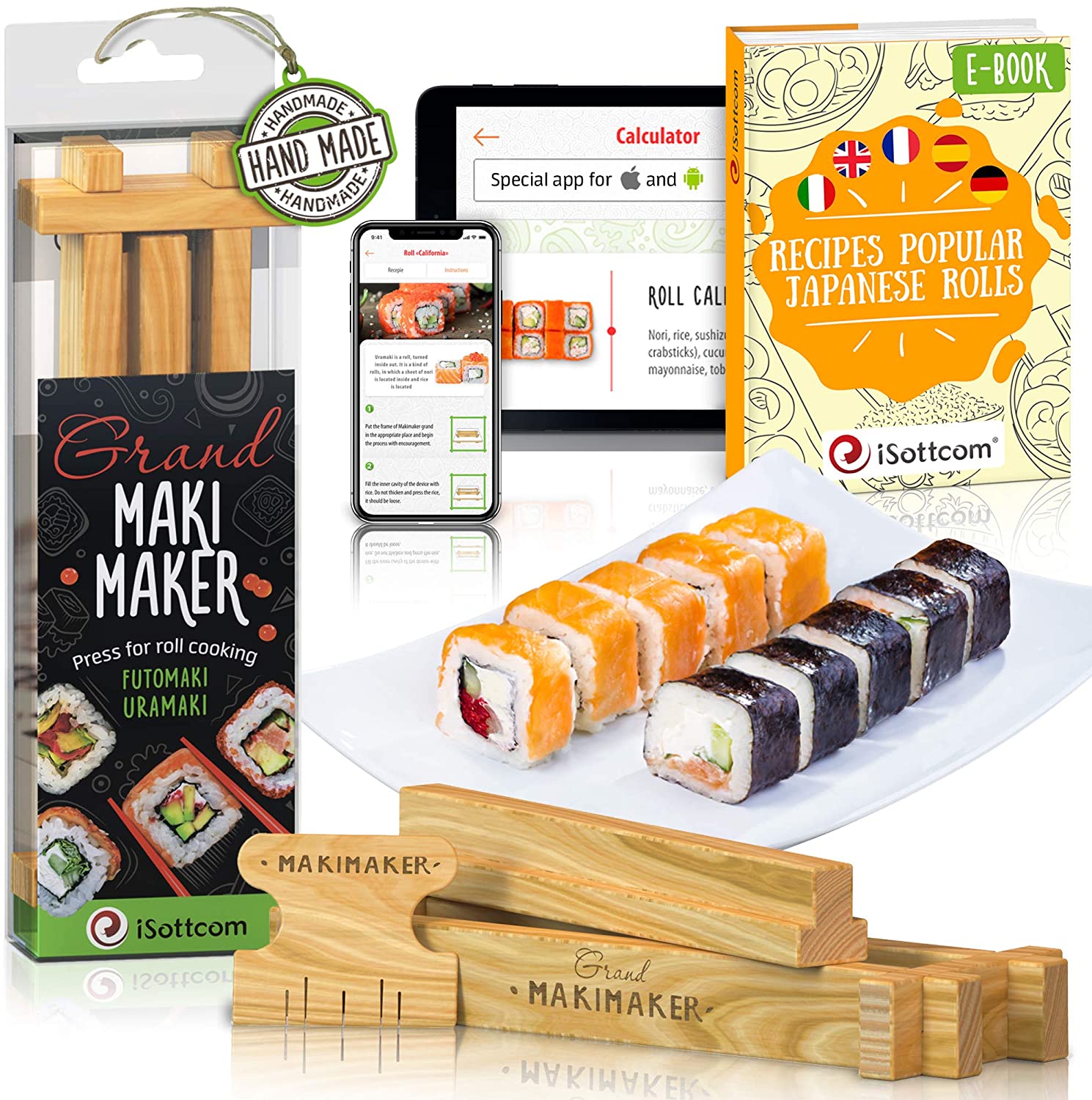 kit para hacer sushi isottcom